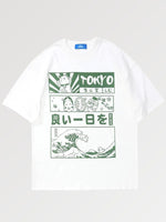 Load image into Gallery viewer, T-shirt with Japanese Pattern &#39;Dento&#39;
