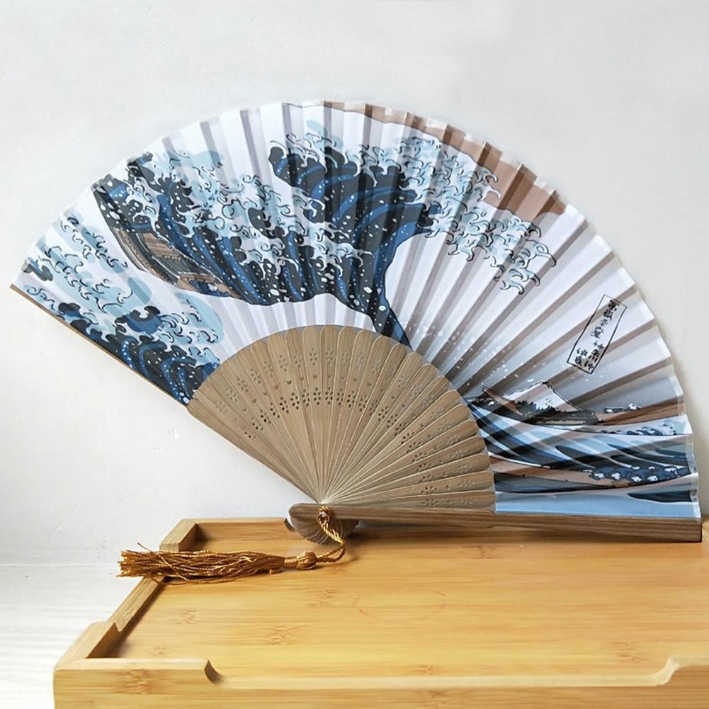 Traditional Japanese Fan 'Kanagawa Wave' – My Japan Clothes