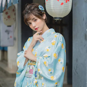 Traditional Japanese Kimono for Women 'Bizan'