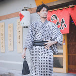 Load image into Gallery viewer, Traditional Japanese Mens Kimono &#39;Zao&#39;
