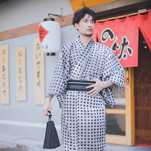 Traditional Japanese Mens Kimono 'Zao'