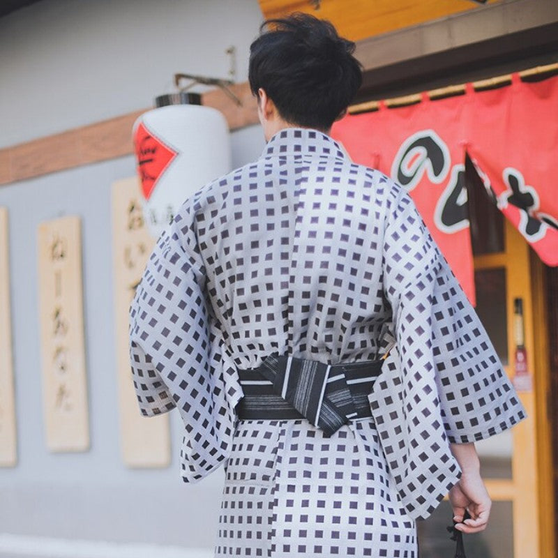 Traditional Japanese Mens Kimono 'Zao'