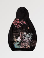 Load image into Gallery viewer, Traditional Japanese Pattern Hoodie &#39;Spring&#39;
