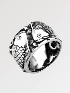 Traditional Koi Carp Ring 'Shimabara'