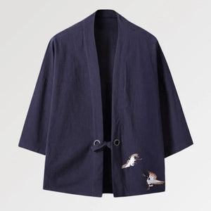 Traditional Mens Kimono Jacket 'Shirafu'