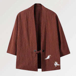 Traditional Mens Kimono Jacket 'Shirafu'