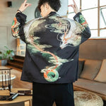Load image into Gallery viewer, Traditional Mens Kimono Jacket &#39;Ateez&#39;
