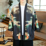 Load image into Gallery viewer, Traditional Mens Kimono Jacket &#39;Ateez&#39;
