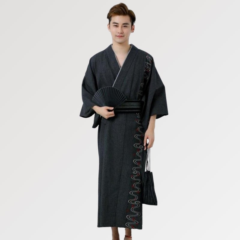 Traditional Mens Yukata 'Daisen'