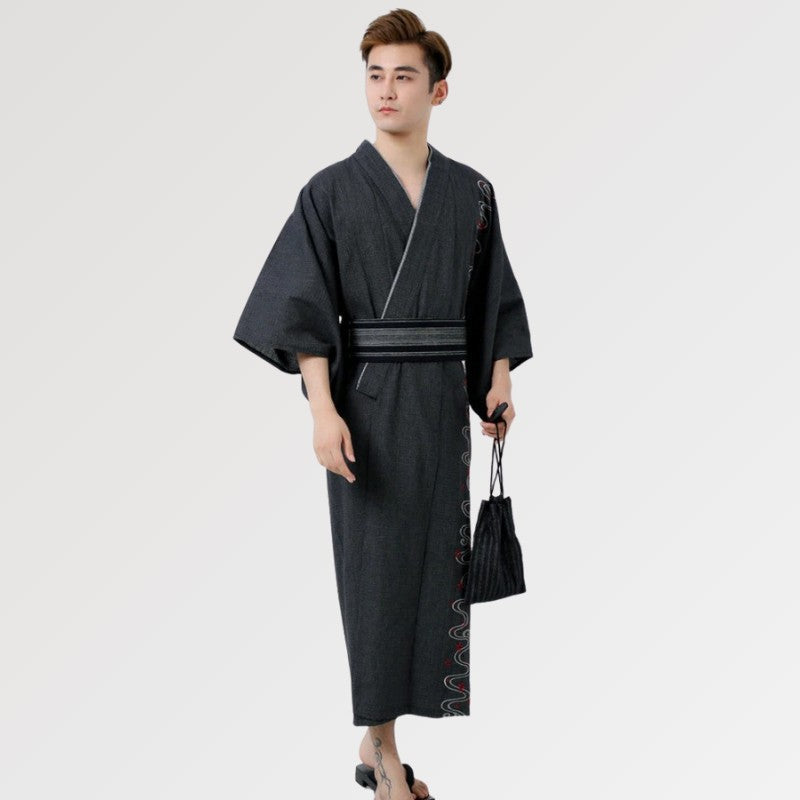 Traditional Mens Yukata 'Daisen'