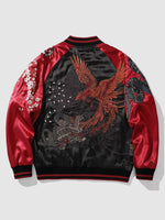 Load image into Gallery viewer, Traditional Sukajan Jacket Phoenix Pattern &#39;Tori&#39;
