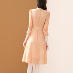 Load image into Gallery viewer, Trendy Orange Japanese Dress &#39;Keiko&#39;
