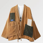 Load image into Gallery viewer, Velvet Traditional Kimono Jacket &#39;Kyameru&#39;
