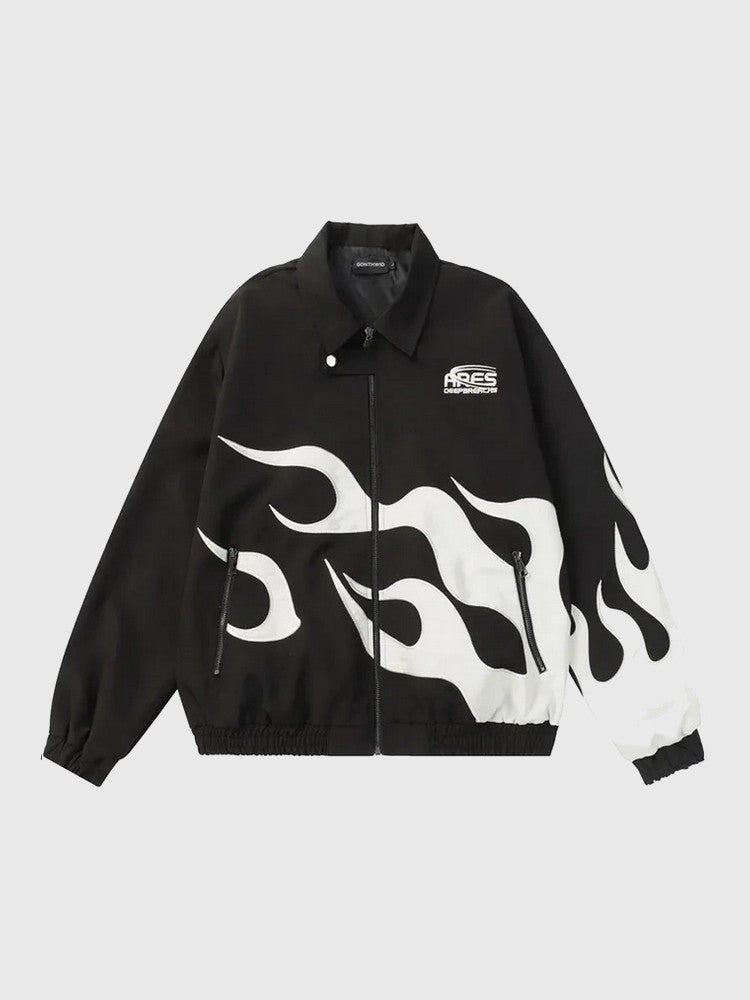 Flames Streetwear Jacket