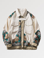 Load image into Gallery viewer, Vintage Design Denim Jacket &#39;Masaki&#39;
