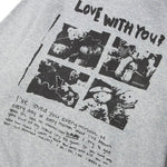 Load image into Gallery viewer, Vintage Japanese Hoodie &#39;Love With You&#39;

