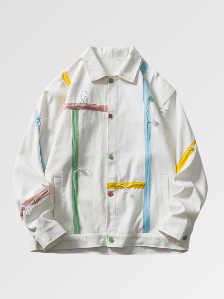 White Denim Jacket 'Hisamoto'