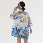 Load image into Gallery viewer, Women&#39;s Japanese Kimono Jacket &#39;Satsunan&#39;
