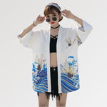 Load image into Gallery viewer, Women&#39;s Japanese Kimono Jacket &#39;Satsunan&#39;
