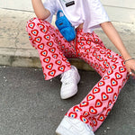 Load image into Gallery viewer, Women&#39;s Peace and Love Pants &#39;Matsudo&#39;
