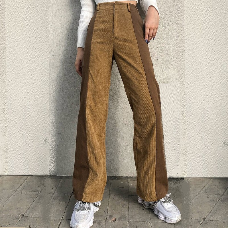 Women's Pink Corduroy Pants 'Sagamihara'