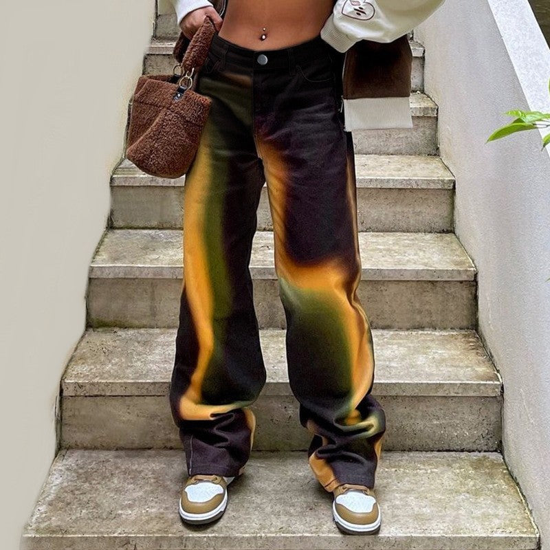 Women's Tie and Dye Pants 'Kobe'