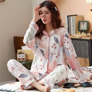Women's 2 Piece Japanese Pajamas
