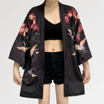 Load image into Gallery viewer, Women&#39;s Short Kimono Jacket &#39;Habomai&#39;
