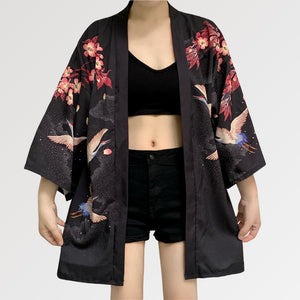 Women's Short Kimono Jacket 'Habomai'