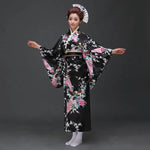 Load image into Gallery viewer, Women&#39;s Silk Japanese Kimono &#39;Kisokoma&#39;
