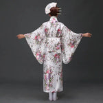 Load image into Gallery viewer, Women&#39;s Silk Japanese Kimono &#39;Kisokoma&#39;
