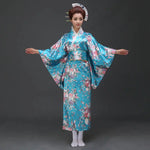 Load image into Gallery viewer, Women&#39;s Silk Japanese Kimono &#39;Kisokoma&#39;

