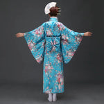 Load image into Gallery viewer, Women&#39;s Silk Japanese Kimono &#39;Kisokoma&#39;
