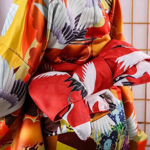 Women's Traditional Japanese Furisode 'Chikusei'