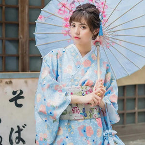 Women's Traditional Japanese Kimono 'Gongen'