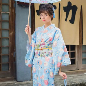 Women's Traditional Japanese Kimono 'Gongen'