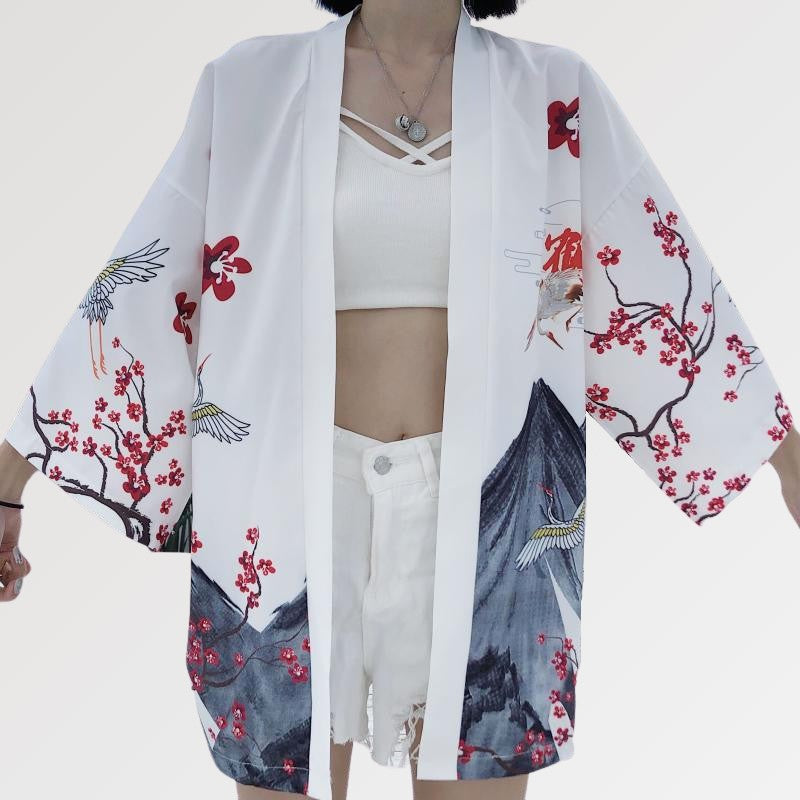 Women's Traditional Kimono Jacket 'Shodoshima'