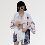 Load image into Gallery viewer, Women&#39;s Traditional Kimono Jacket &#39;Shodoshima&#39;
