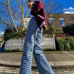 Load image into Gallery viewer, Womens Wavy Effect Pants &#39;Niigata&#39;
