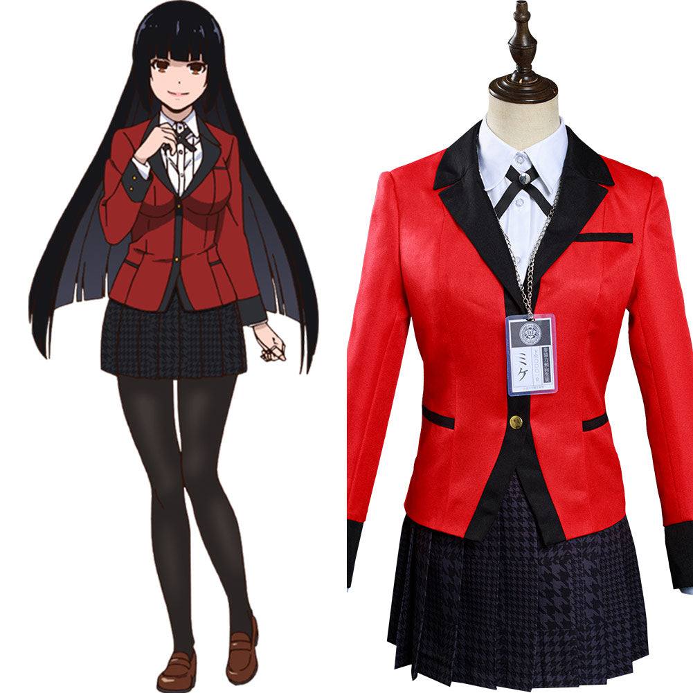 Yumeko Jabami Kakegurui Cosplay Compulsive Gambler