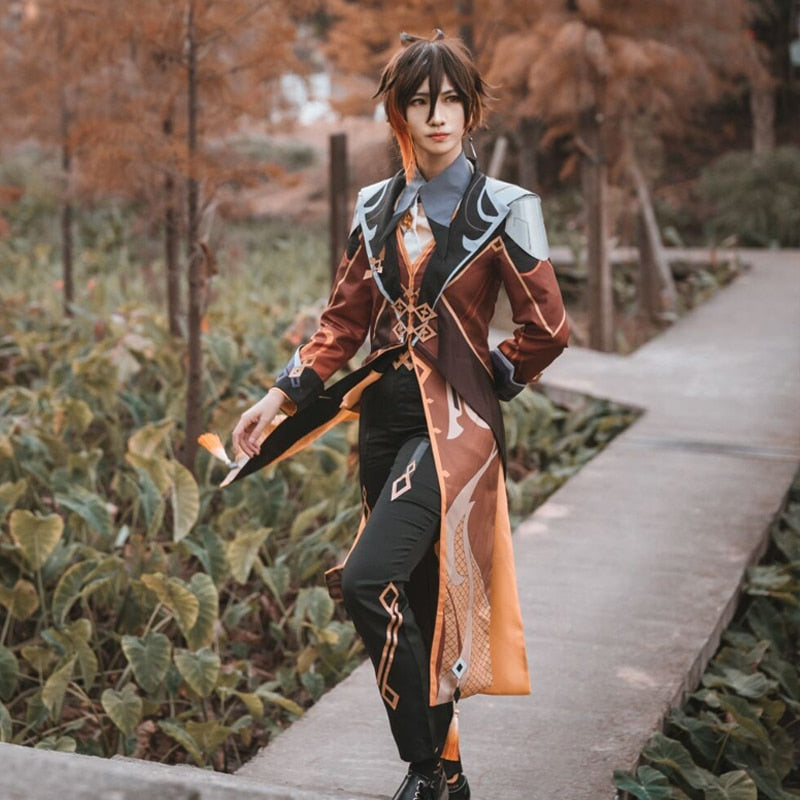 Zhongli Cosplay Genshin Impact